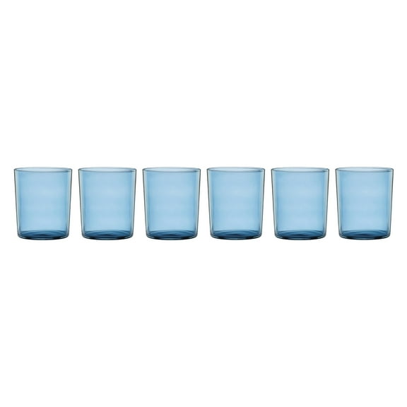 Oneida Entertain 365 16 oz Stackables Blue Glasses (Set of 6)