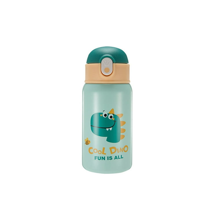 Thermos Cup With Straw Baby Bottle Thermal Flasks Stainless Steel
