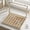 Beige, variant on 48 Grid Jewelry Tray with Glass Lid,Flat Jewelry Organizer Box for Earrings Rings Studs,Vanity Drawer Storage Insert,Black Color