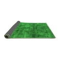 thumbnail image 2 of Ahgly Company Indoor Rectangle Oriental Green Industrial Area Rugs, 8' x 12', 2 of 4