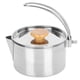 thumbnail image 4 of Cafetera, tetera de acero inoxidable, tetera portátil de acero inoxidable, utensilios de cocina para acampar, de calidad profesional, 4 of 12