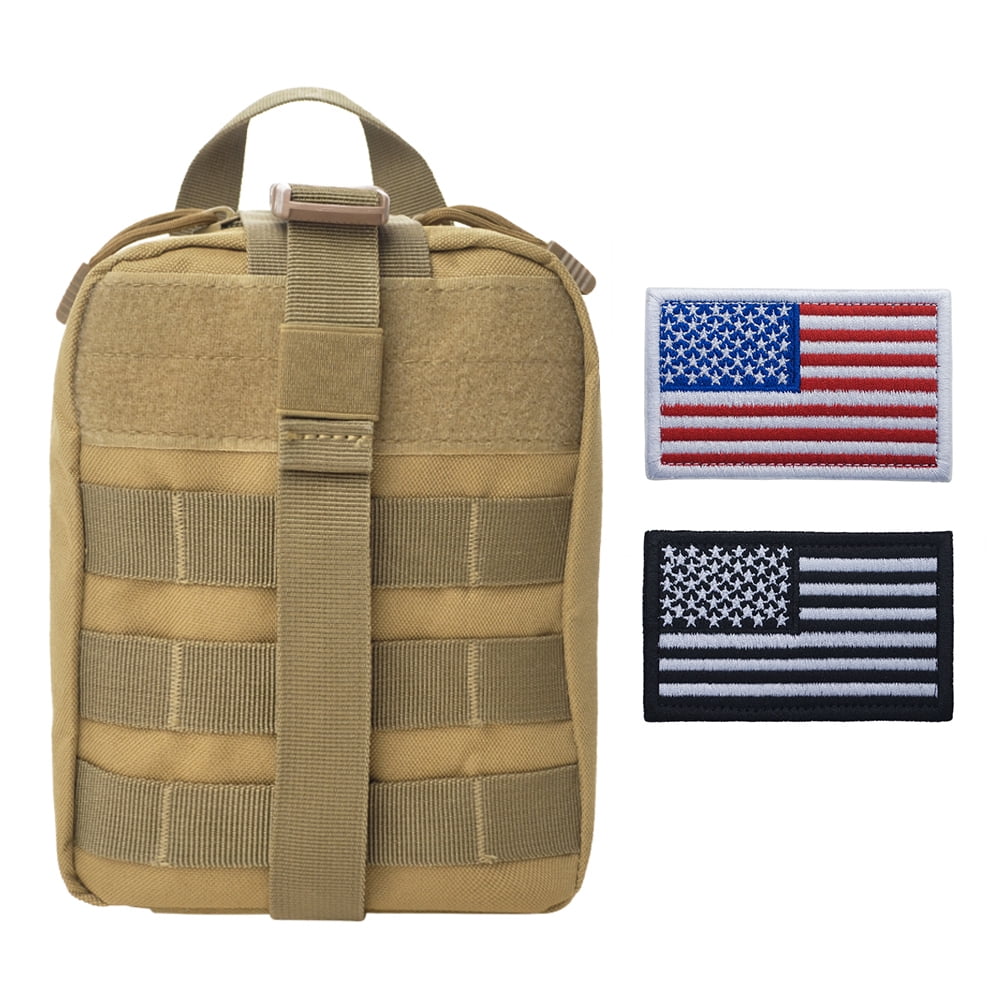 1000D Nylon Tactical MOLLE Rip-Away EMT Medical Pouch First Aid Kit Utility Bag