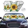 thumbnail image 2 of Daiia Sunflowers (2) Windshield Sun Shade for Car SUV Truck (Small ), Car Sun Shade Windshield, Car Shades for Front Windows, Sunshade for Car Windshield, 2 of 7