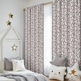 thumbnail image 5 of Blackout Kids Curtains,Baseballs Outlines White Pattern Children's Insulated Curtains Set Of 2,Bedroom Essentials,Toddler Room Decor 52"x84", 5 of 5