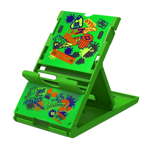 Support pour Nintendo avec Emplacements pour Cartes de Jeu, Support Ajustable, Portable, Pliable Compatible avec Console Nintendo Switch/Switch Lite/Switch OLED