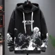 thumbnail image 4 of Sudadera con capucha de anime para hombre, nueva sudadera con capucha con gráficos de rock, manga cálida, moda Harajuku, invierno, ropa holgada divertida de lujo para hombre, 4 of 5