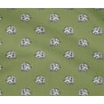 thumbnail image 4 of oneOone Cotton Flex Fabric Elephant Block Printed Craft Fabric BTY 40 Inch Wide, 4 of 4