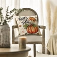 thumbnail image 6 of Sm:)e Sunflower Maple Leaves Pumpkin Fall Pillow Covers 18x18 Inch Set of 2, Cushion Covers for Sofa Seasonal Home Decor, 6 of 7