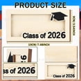 thumbnail image 4 of Graduation Gifts 2026 Cash Holder, Wooden Graduation Card Box Cash Holder Envelope, Class of 2025 Graduation Gifts Senior College University Graduates Holiday Christmas Gifts, 4 of 8