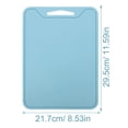 thumbnail image 2 of unbranded Tabla De Silicona Azul Con Superficie Antideslizante Para Uso En Cocina Y Exteriores, 2 of 6