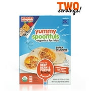 Yummy Spoonfuls Organic Grass-Fed Beef, Bean and Cheese Burritos