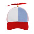 thumbnail image 2 of Toptie Propeller Hat Adult/Kids Unisex Baseball Cap Colorful Outdoor Hat Toy-Red-Adult, 2 of 6