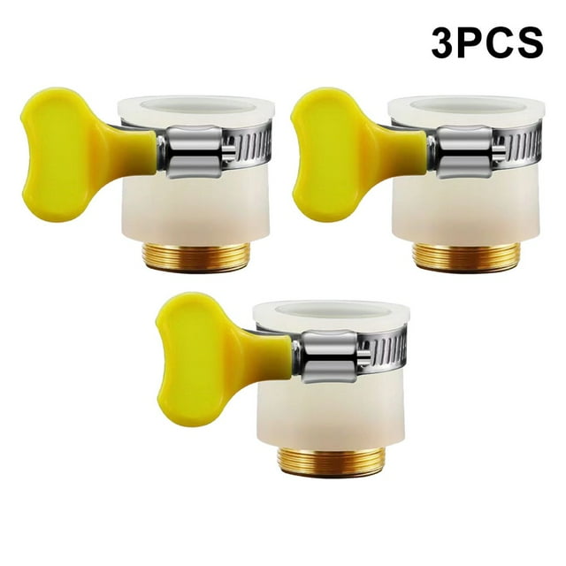 22mm Universal Hose Adapter Metal Faucet Connector Kitchen Hose Adapter