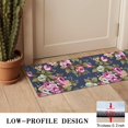 thumbnail image 3 of Pioneer Flower Floral Print Pattern Door Rugs,Washable Non Slip Door Mats Indoor,Decorative Door Mats,Entry Mat Indoor for Entrance,Bedroom,Kitchen,Bathroom,16"x47", 3 of 6