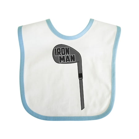 

Inktastic Iron Man Gift Baby Boy Bib
