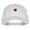 White, variant on Mini Apple Embroidered Washed Cap - White OSFM