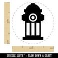 thumbnail image 2 of Fire Hydrant Icon Self-Inking Rubber Stamp Ink Stamper - Red Ink - Medium 1 Inch, 2 of 7