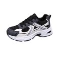 thumbnail image 3 of Willtoo Womens Sneakers Mesh Breathable Platform Walking Shoes Lace‑Up Lightweight Height Increase Athletic Trainers for Daily Wear, 3 of 5