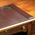 thumbnail image 2 of Dark&nbsp;Brown Bonded Leather 30 x 18 Side-Rail Desk Pad, 2 of 6