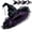 Purple, variant on Halloween Pointed Witch Hat Gothic Ruffled Lace Trim Wide Brim Wizard Cap