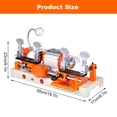 thumbnail image 2 of 110V Horizontal Key Duplicating Machine Key Copy Machine Cutter Engrave Machine, 2 of 9