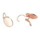 thumbnail image 4 of de Oreja Trasera de de Diy con 12 Piezas con 18x13mm Bandeja Oval en Pendientes Bisel Baoblaze Pendiente en blanco, 4 of 4