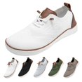 thumbnail image 2 of CPNG Men's Fashion Dress Sneakers Work Athletic Shoes Chunky Sole Walking Shoes Business Oxfords Comfortable Breathable Casual Lightweight Tennis Shoes, 2 of 3