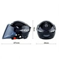 thumbnail image 2 of Motorcycle Helmet Unisex Men Women Electric Battery Helmet Summer Riding Safety Helmets Electric Battery Riding Safety Summer Accessories Men Women Riding Motorcycle Motorcycle Helmet Red, 2 of 7