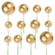 thumbnail image 3 of FELTECHELECTR Amosfun 20 piezas de adornos para tartas con forma creativa, palillos para tartas, adornos para cupcakes, decoraciones para postres, 3 of 6