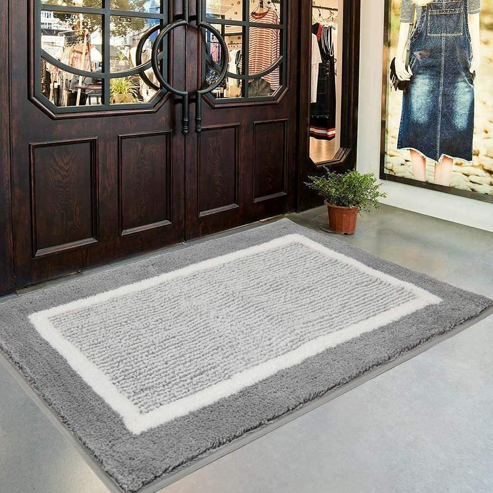 X 17.7 I See London I See France Floor Rug Indoor/Front Door Mats Home Decor Machine Washable Rubber Non Slip Backing 29.5 L W