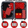 thumbnail image 6 of Cute Red Polka Dots Compression Packing Cubes 6 Set for Carry on Suitcases Compressed Storage Bags Packaging Luggage Bags Organizers for Travel, 6 of 6