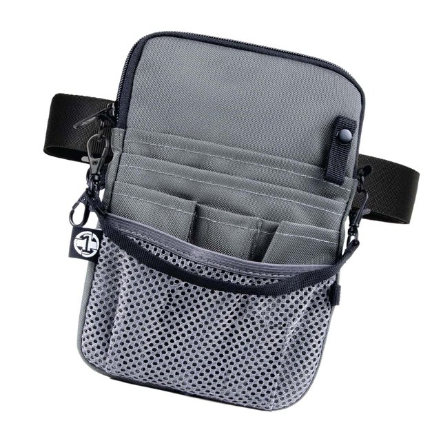 Bolsa de cadera Yinane Riñonera para enfermería organizador de utilidad gris