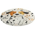 thumbnail image 5 of Dog Round Area Rugs for Bedroom Living Room, 5FT Soft Indoor Circle Carpets, Carpet Home Decor Floor Mat, 5 of 8