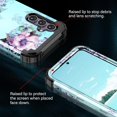 thumbnail image 5 of CASEFIV for Samsung Galaxy S23 FE 5G Case,Heavy Duty Sturdy Shockproof Protection Rugged Phone Cover,Blue Flower, 5 of 7
