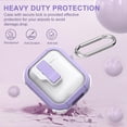 thumbnail image 4 of Funda para AirPods Ekoonpft de 2ª y 1ª generación, color morado, 4 of 7