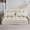 beige, variant on Convertible 5-Position Foldable Lazy Sofa Sleeper Bed with Armrest,Adjustable Floor Sofa Couch with 2 Pillows,Fold Out Floor Couch,Dark Grey