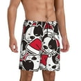 thumbnail image 2 of Sikiie Cute Dog Mens Pajama Shorts, Lightweight Lounge Pant with Pockets Soft Sleep Pj Shorts for Men4X-Large, 2 of 6