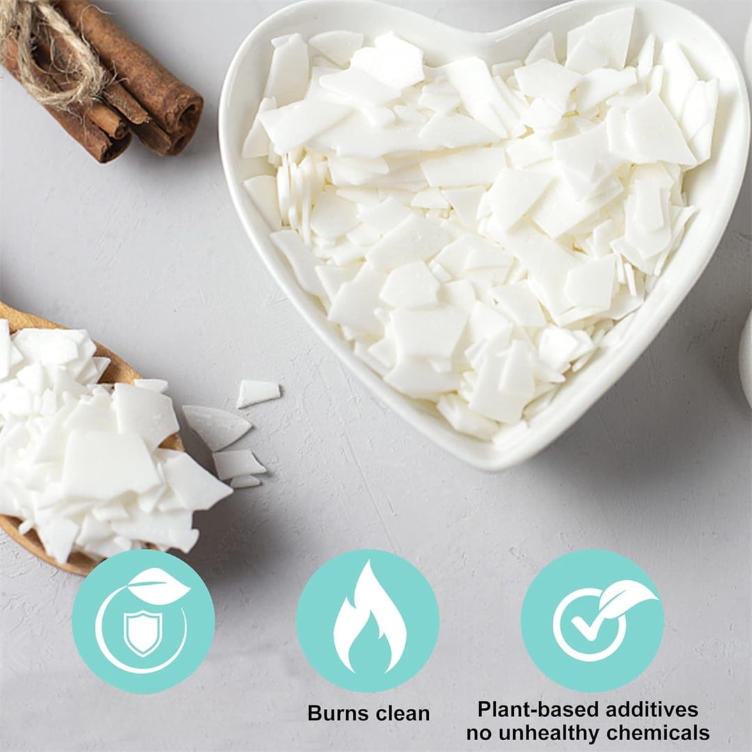 Candle Making Kit with Wax Melter, Include 2 lbs Soy Wax, Melting Pot, Electric Stove, Thermometer, Stirring Stick, Stickers, Cotton Wicks, Wick Adhesive Paper. Ideal for Beginners and Adults DIY Cra