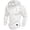 A-White1006, variant on XIAONU Men's Textured Hoodie Curved Hem Pleated Sleeve Hooded Sweatshirt Breathable Athletic Gym Hoodie