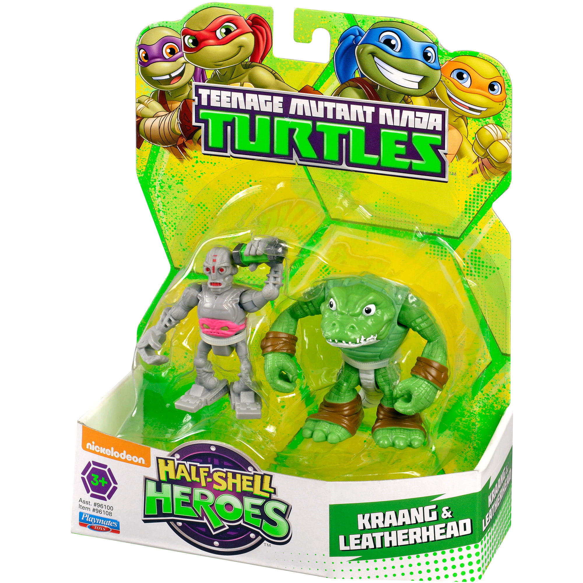 Teenage Mutant Ninja Turtles Half Shell Heroes EMT Mikey & Leatherhead for sale online