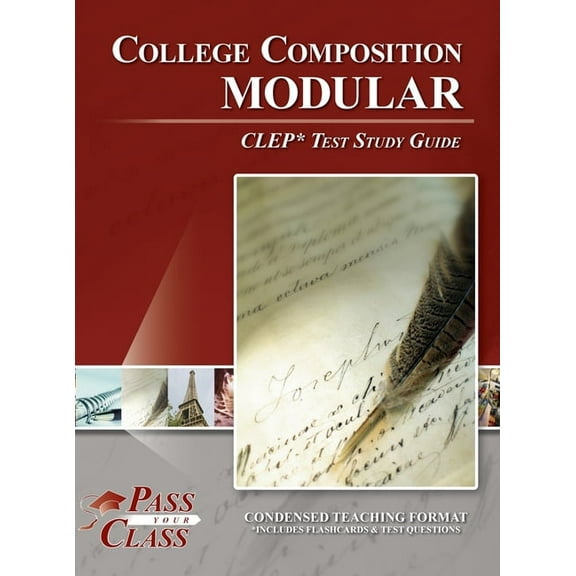 College Composition Modular CLEP Test Study Guide, (Hardcover)