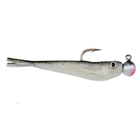 Berkley PowerBait Power Minnow Fishing Bait Black Shad 2in | 5cm