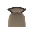 thumbnail image 3 of 870 Hadleigh 36" Swivel Bar Stool with Black Wrinkle Finish and Canter Earth Seat and Back, 3 of 5