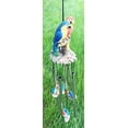 thumbnail image 4 of Red and Blue Scarlet Macaw Parrots Couple Resonant Relaxing Wind Chime Patio, 4 of 4
