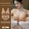 thumbnail image 4 of Adjustable Front Clasp Backless Bra for Women Anti-Sagging Gathered Underwear Small Chest Vest Top, 4 of 6