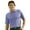 Blue Violet, variant on Monterey Club Men's Performance Jersey Solid Golf Polo Shirt #1045