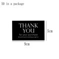 thumbnail image 2 of 50 Pcs Thank You for Your Order Cards Thank You for Supporting My Business Card 3.5 x 2 Inch, 2 of 5