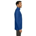 thumbnail image 3 of CORE365 CE405 Men's Fusion ChromaSoft™ Pique Quarter-Zip Pullover-True Royal-2XL, 3 of 3