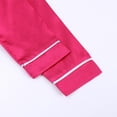 thumbnail image 7 of larppty Toddler Girls Boys Silk Satin Pajama Sets Unisex Infant Baby Button Down Shirt Top and Pants Set 2Pcs Sleepwear Loungewear Clothes, 7 of 7