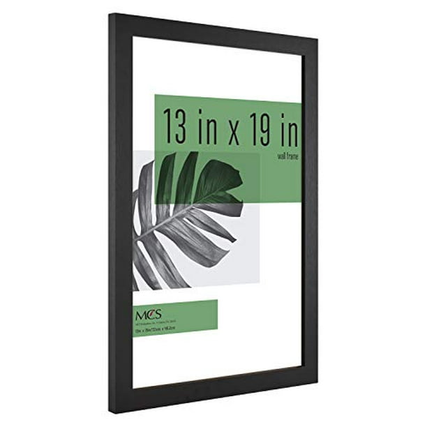 MCS Industries Studio Gallery Frames, 13x19 in, Black Woodgrain 